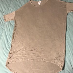 LuLaRoe pewter Gray Irma size M